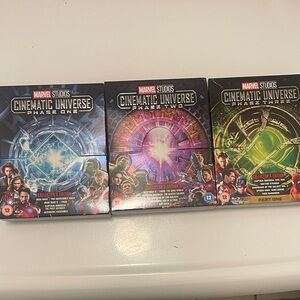 Marvel Studios Cinematic Universe Collector's Edition Set - phase 1, 2, and 3